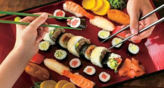 Как правильно есть суши и роллы?