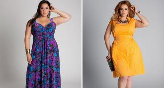Winter sundress for obese women: we analyze simple patterns