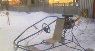 Comfortable snowmobiles with your own hands How to make a propeller on a snowmobile