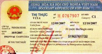 Rules of entry in Vietnam for Russian citizens